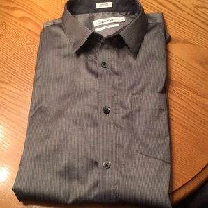 Calvin Klein sz M EUC dress shirt 100% cotton